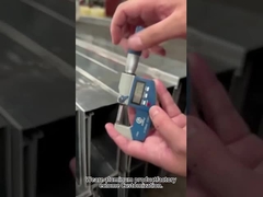 200mmの厚さのアルミニウム壁は中断される建築金属の天井のタイルにパネルをはめる