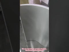 カーブ壁 アルミニウム柱 コーティングパネル 平方柱 カバー 2.5mm