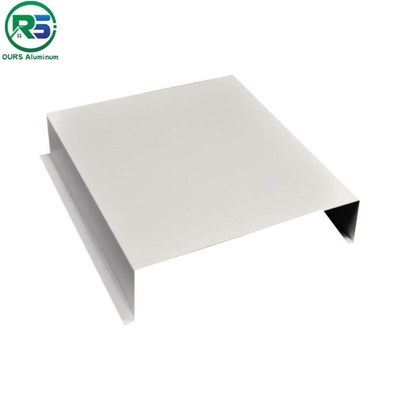 Flat Suspended Aluminium Strip Ceiling Panel Thickness 0.6mm - 1.2mm