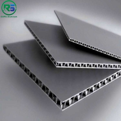 Building Exterior Wall 1.2mm Alloy Aluminum Honeycomb Core Panels Sheet RAL color Fireproof