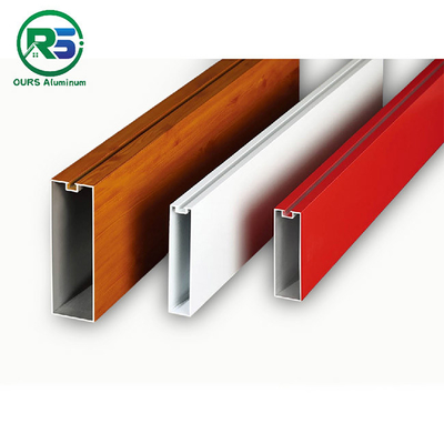 Decorative Multicolor Aluminium Strip Ceiling Tile Fireproof 1.2mm