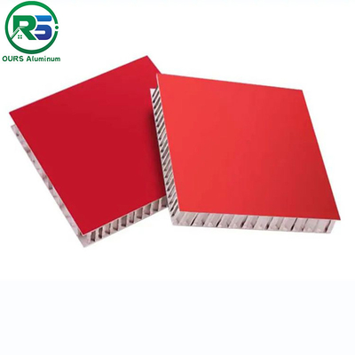 Smoke - Proof Corrugated Aluminum Wall Panels Thickness 20mm