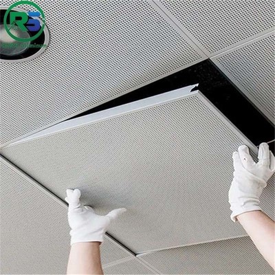 10mm Thickness Aluminum Wall Panels Architectural Suspended Fireproof