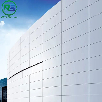 8mm Thickness Clip In Metal Ceiling Aluminum Wall Panels Architectural Suspended Fireproof
