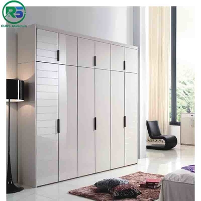 Modern Aluminum Cabinet with Fluorocarbon Spraying And Black Aluminum Cabinet System