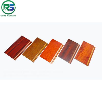 Fireproof Corrugated Aluminum Wall Panels Architectural Metal Ceiling Tiles Suspended 180MM