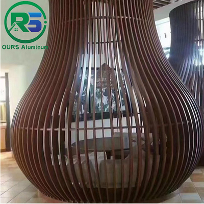 CE Indoor Linear Metal Strip Ceiling Water Drip Suspended Ceiling Aluminium Weather Resistance