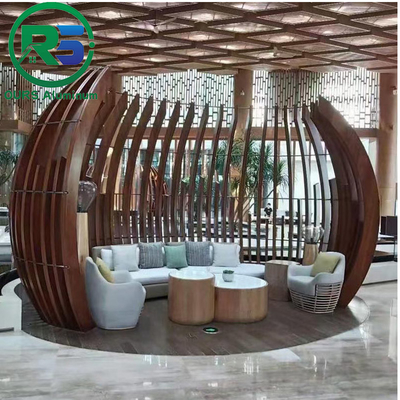 CE Indoor Linear Metal Strip Ceiling Water Drip Suspended Ceiling Aluminium Weather Resistance