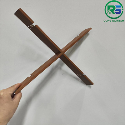 White Powder Coated 15mm Aluminium Strip Ceiling H Shaped Sheet Metal Ceiling