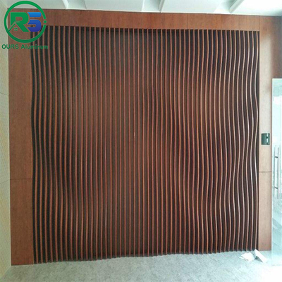 3D PVDF Aluminum Honeycomb Panel Decorative Building Exterior Wall Tile Tegular