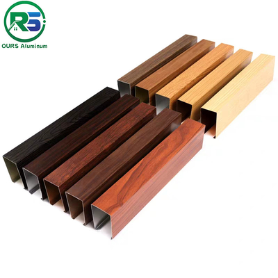 10mm Aluminum Honeycomb Panel Wood Grain Acoustic Filling Wooden Panel 4x8