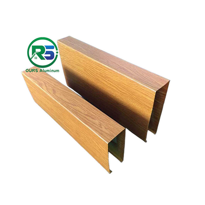 0.8mm Suspended Metal Ceiling 0.7-1.0mm  in Wine Red for Modern and Simple Decoration