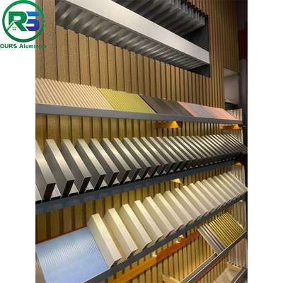 Modern and Simple Design 0.7-3.0mm Thickness Aluminum Wall Panels for Popular Decoration