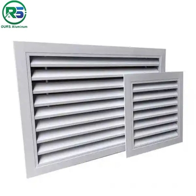 Aluminum Metal Air Conditioner 10x8 Sidewall Register Cover Return Air Grilles