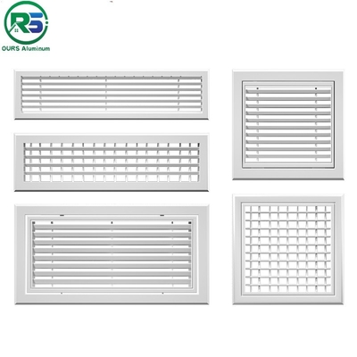 Aluminum Metal Air Conditioner 10x8 Sidewall Register Cover Return Air Grilles