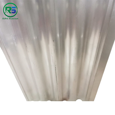 Traffic Corrugated Anodized Aluminum Roof Panels Sheets For Exterior Building Decoration