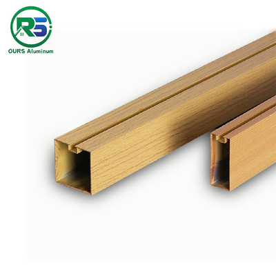 Decorative Multicolor Aluminium Strip Ceiling Tile Fireproof 1.2mm