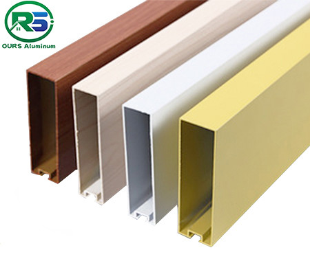 Decorative Multicolor Aluminium Strip Ceiling Tile Fireproof 1.2mm