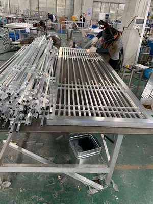 3MM Thickness Metal Architectural Ceiling Panels Decorative Hook On Aluminium Strip Ceiling