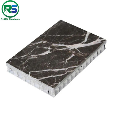 Smoke - Proof Corrugated Aluminum Wall Panels Thickness 20mm