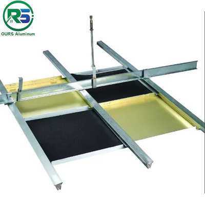 10mm Thickness Aluminum Wall Panels Architectural Suspended Fireproof