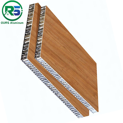 Soundproof Pre - Coated Aluminium Honeycomb Composite Panel Public Areas