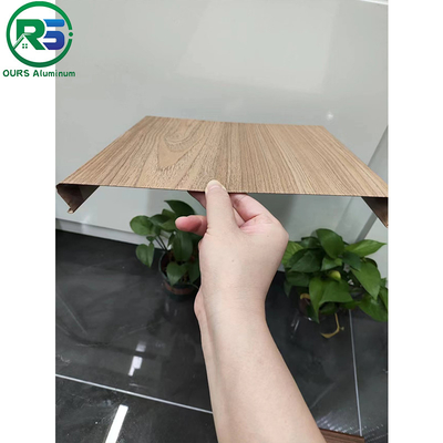 White Powder Coated 15mm Aluminium Strip Ceiling H Shaped Sheet Metal Ceiling