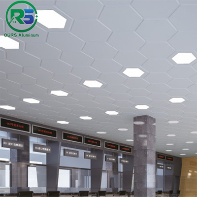 3D PVDF Aluminum Honeycomb Panel Decorative Building Exterior Wall Tile Tegular