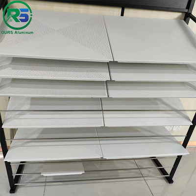 3D PVDF Aluminum Honeycomb Panel Decorative Building Exterior Wall Tile Tegular