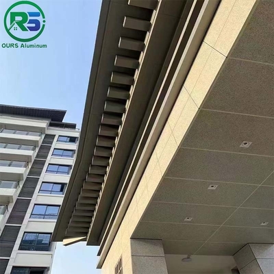 Modern and Simple Design 0.7-3.0mm Thickness Aluminum Wall Panels for Popular Decoration